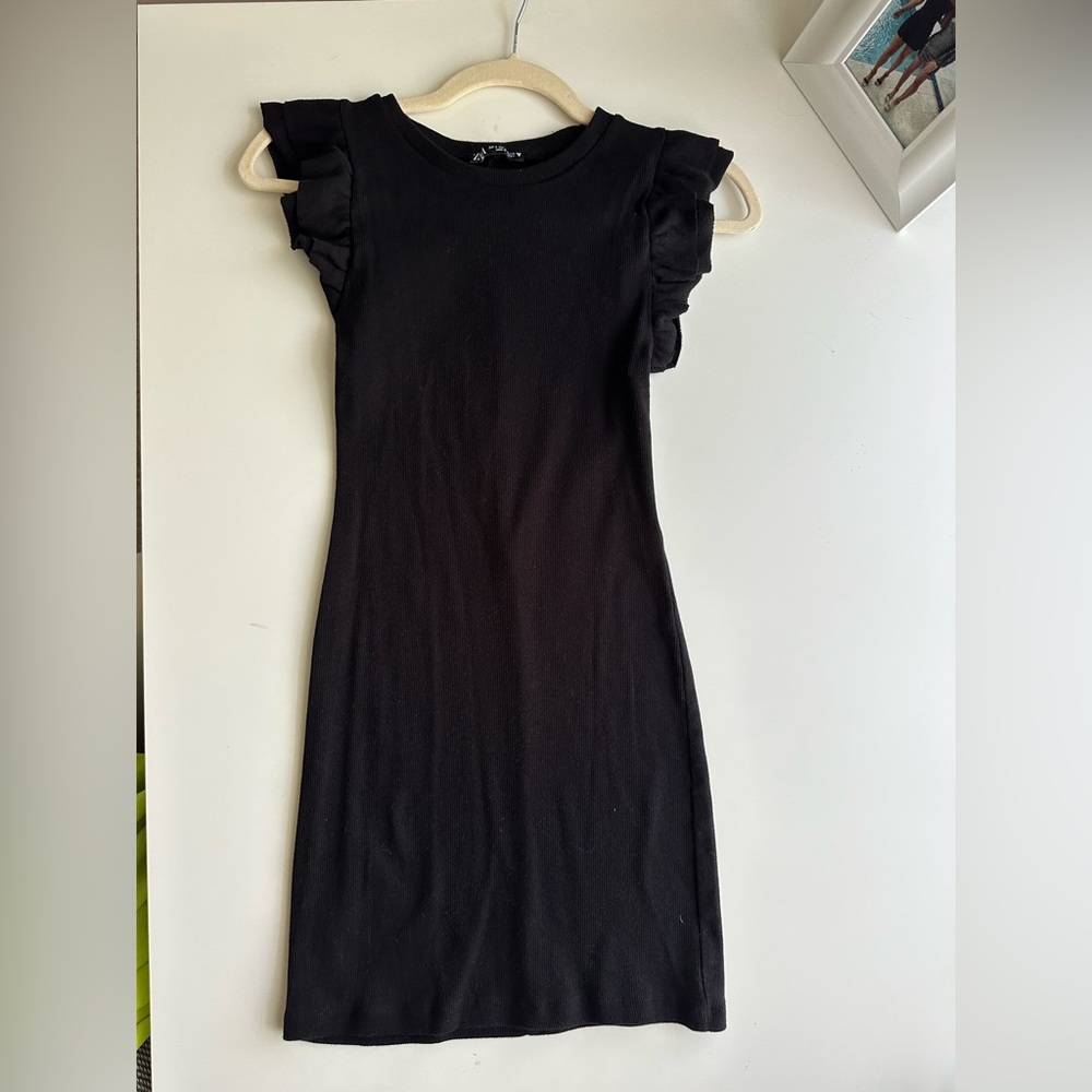 Zara Black mini dress